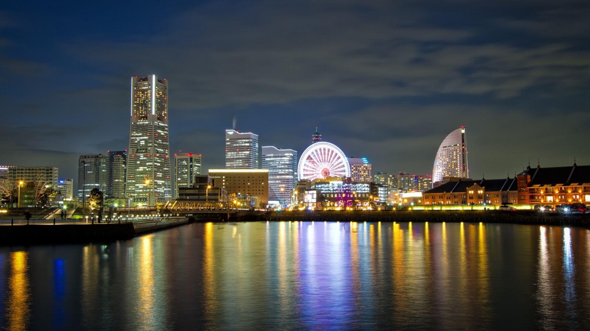 Yokohama at Night Wallpapers Top Free Yokohama at Night Backgrounds