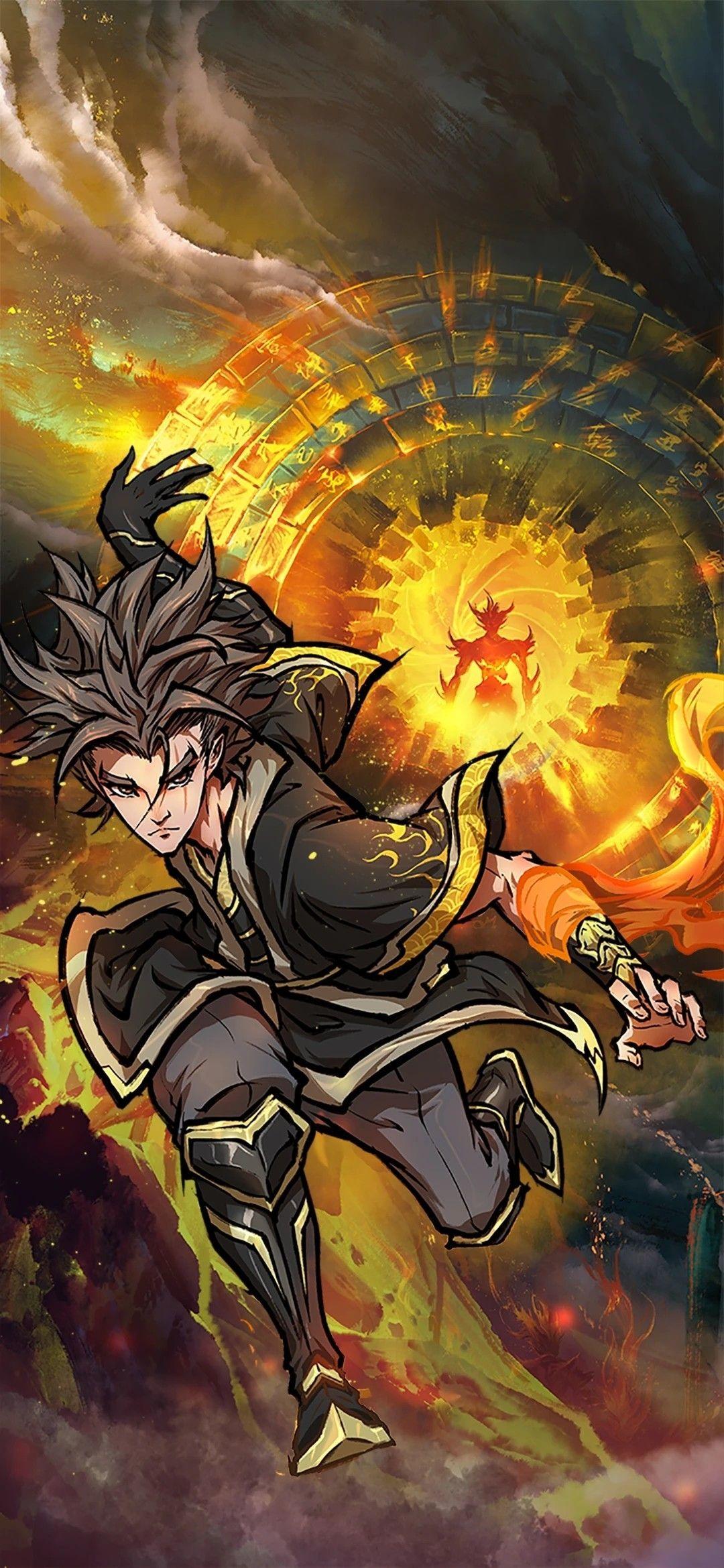 1080x2340 Wallpaper from Fog Hill of Five Element. Arte com personagens, Anime, Ilustrações
