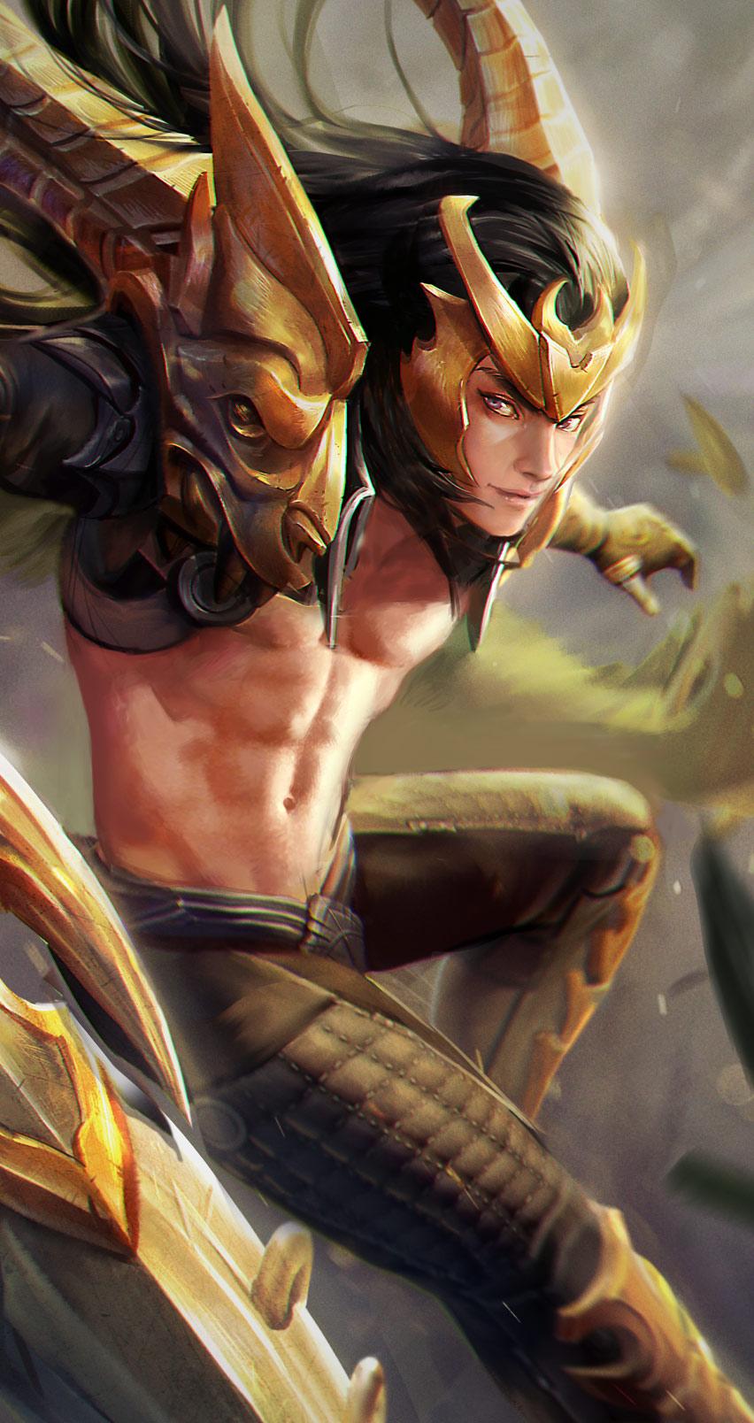 852x1608 Vainglory. The Cross Platform MOBA