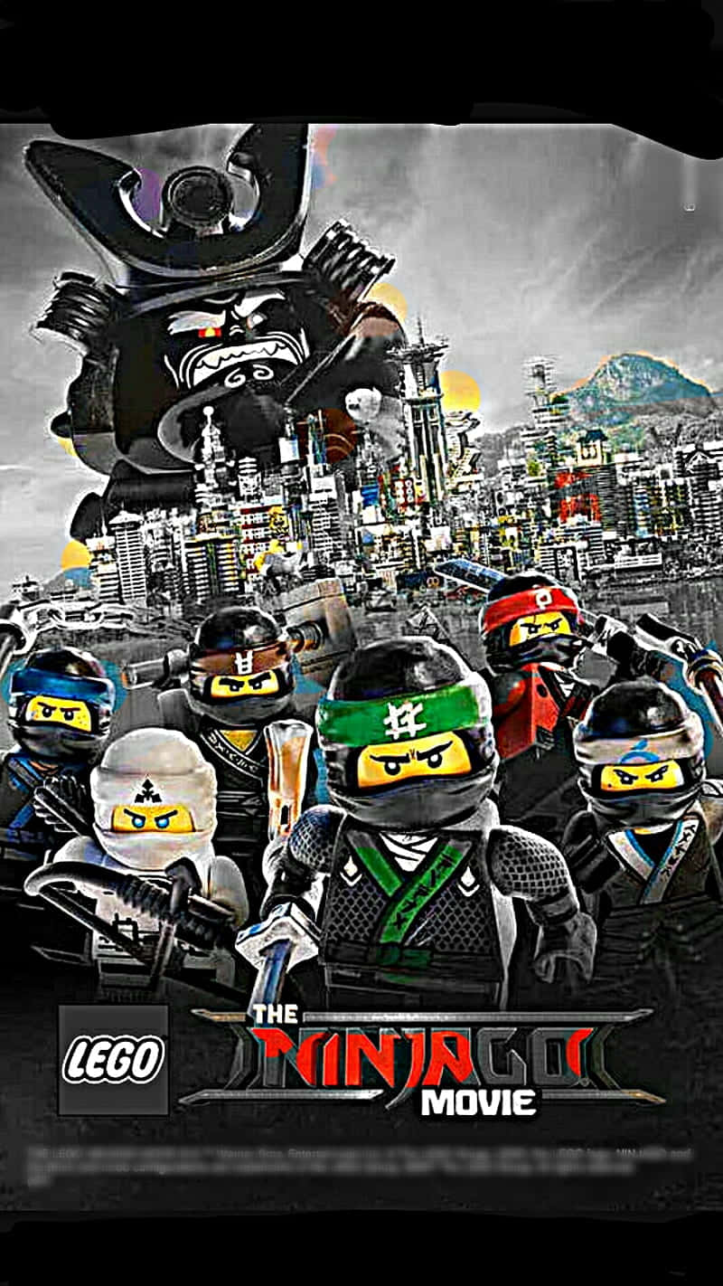 800x1422 Download Garmadon Causing Chaos In The LEGO Ninjago Movie Wallpaper