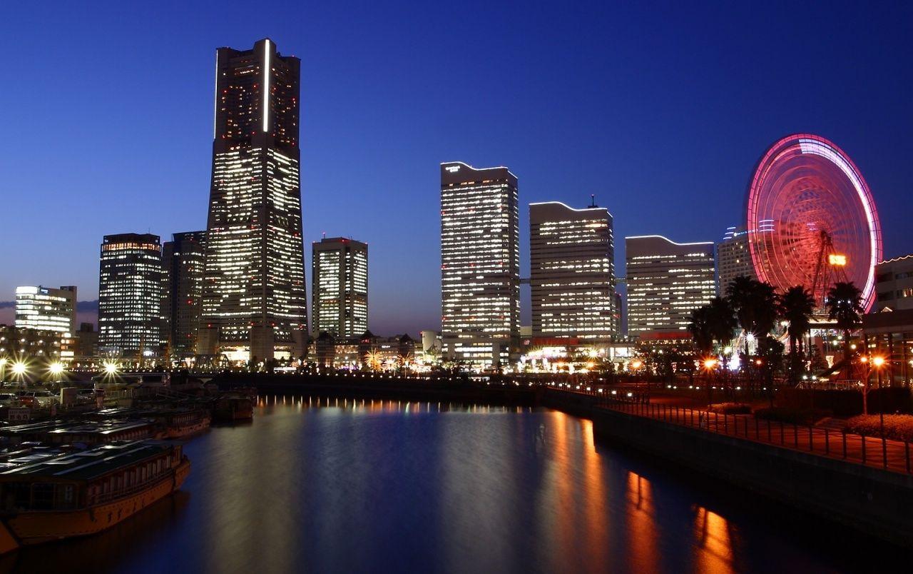 1280x804 Tokyo by night wallpaper. Tokyo