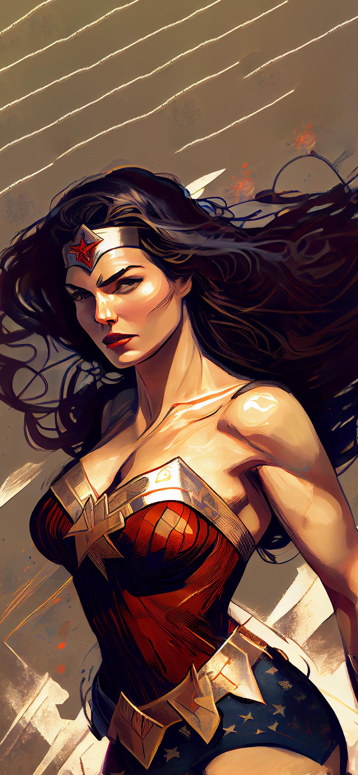 1183x2560 DC Wonder Woman Wallpaper Comics Wallpaper for iPhone