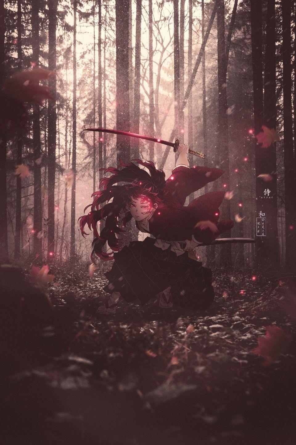 960x1440 Tsugikuni Yoriichi. Ilusões legais, Tela de bloqueio de anime, Animes wallpaper
