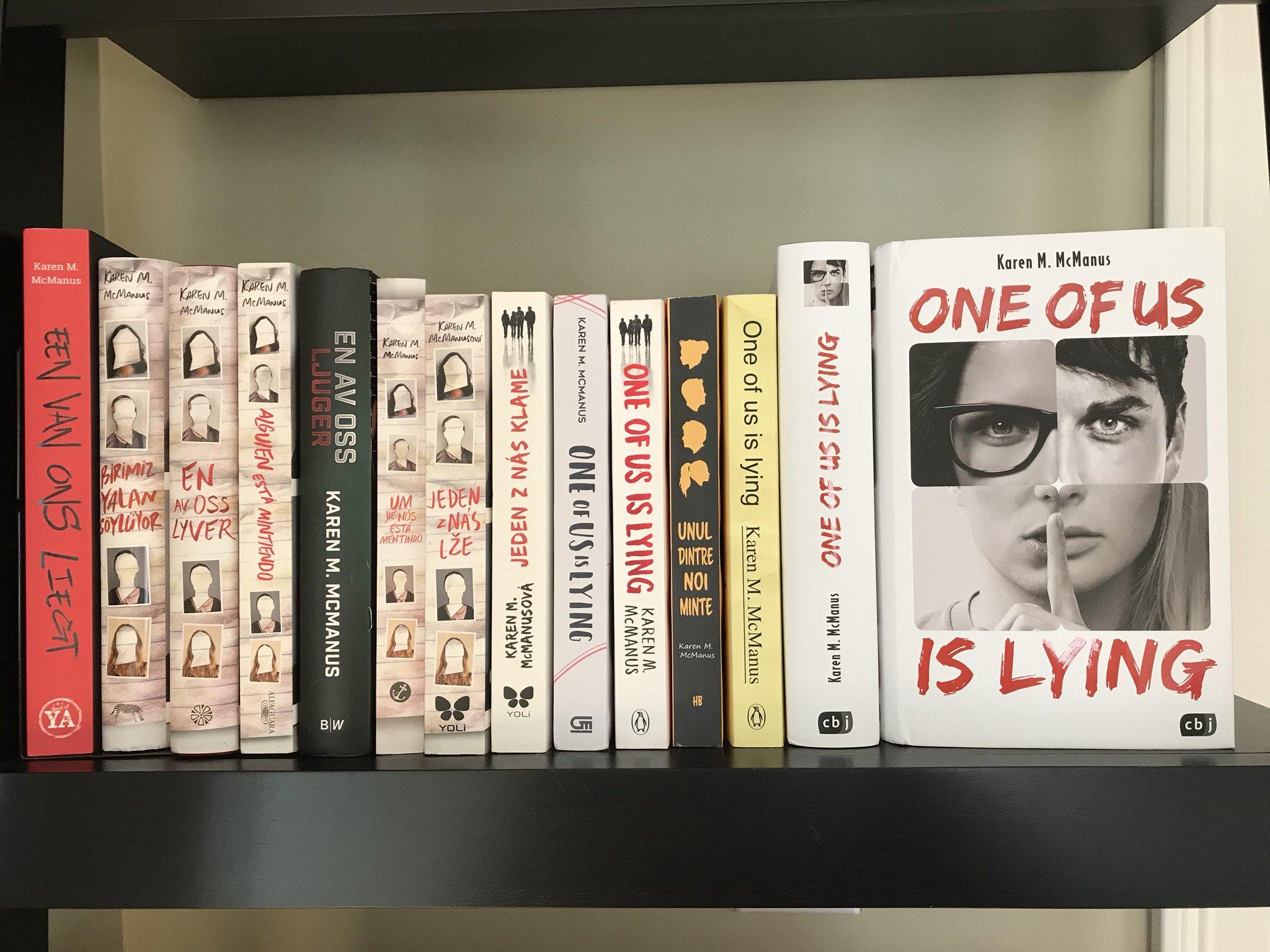 2048x1536 Karen M. McManus Updates copies of One of Us Is Lying have arrived and they are STUNNING ❤️