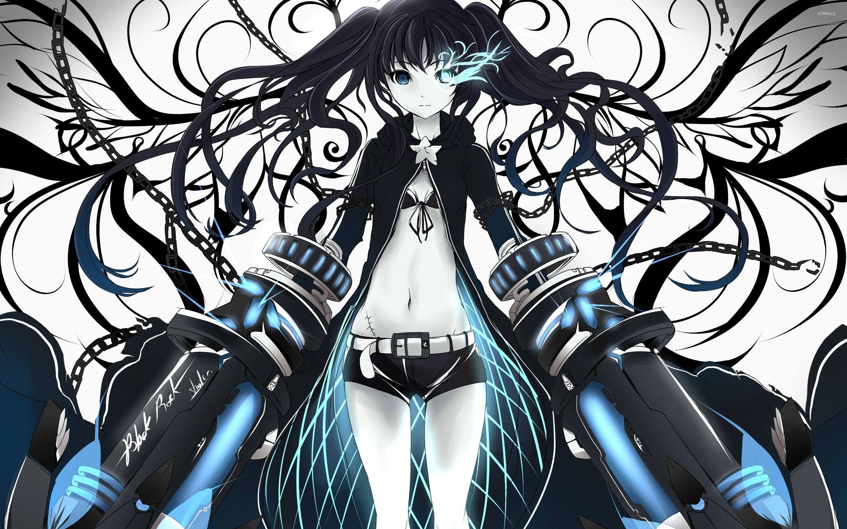 2880x1800 Black Rock Shooter Wallpaper 24 X 1800