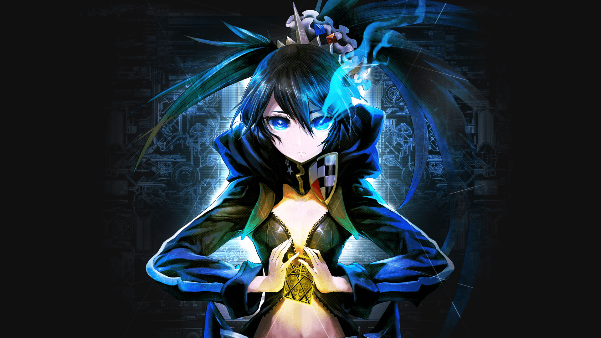 1920x1080 Black Rock Shooter Anime wallpaperx1080