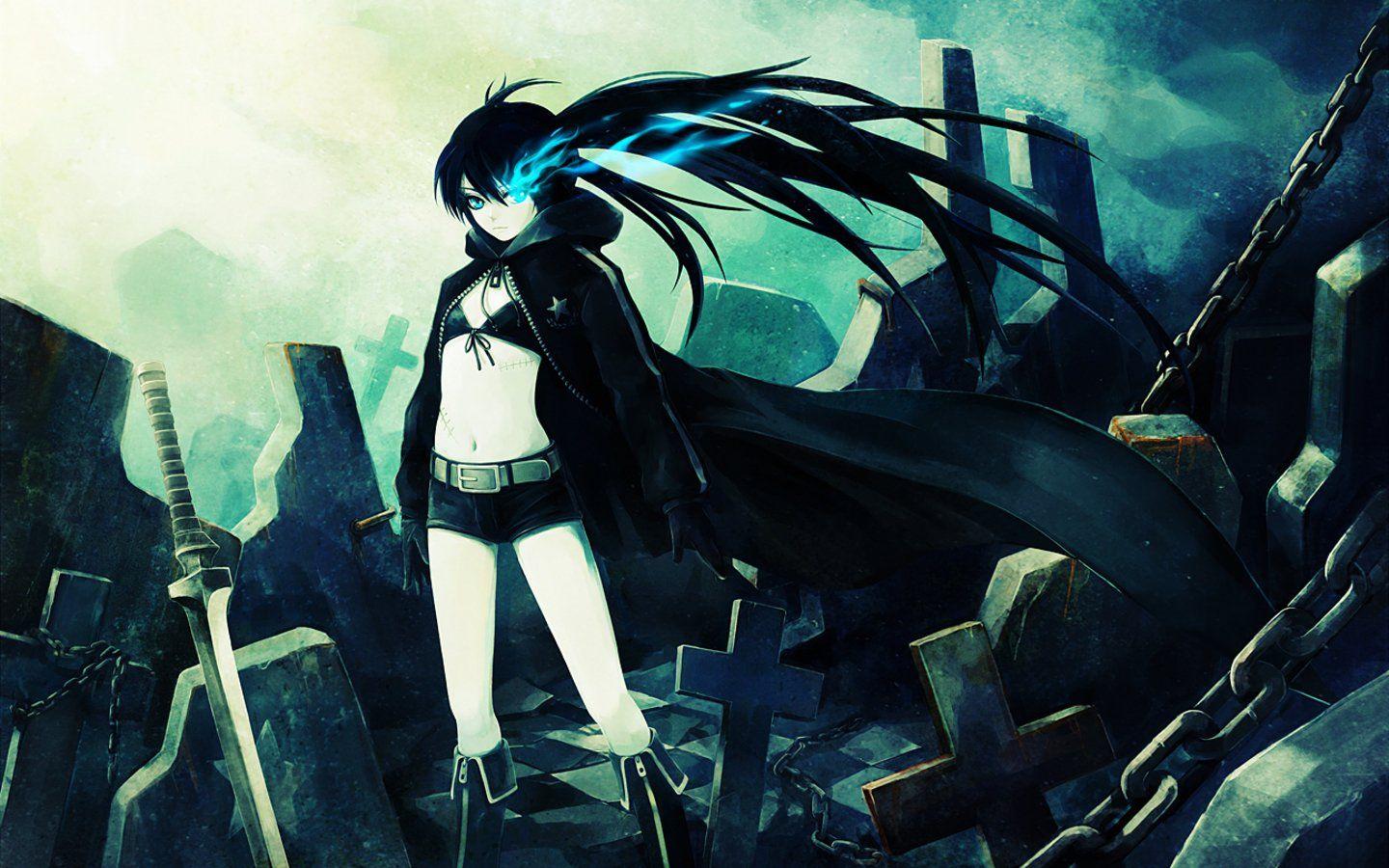 1440x900 Black Rock Shooter Wallpaper 20 X 900