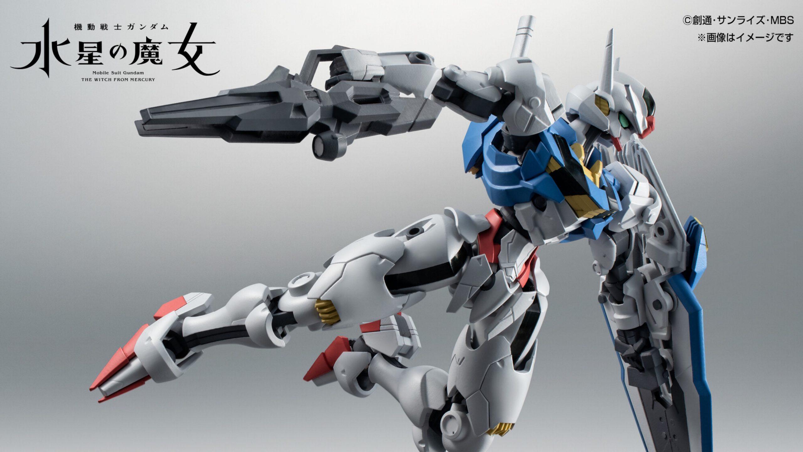 2560x1440 The Witch from Mercury Gundam Aerial ROBOT Spirits ver. A.N.I.M.E. Figure Revealed