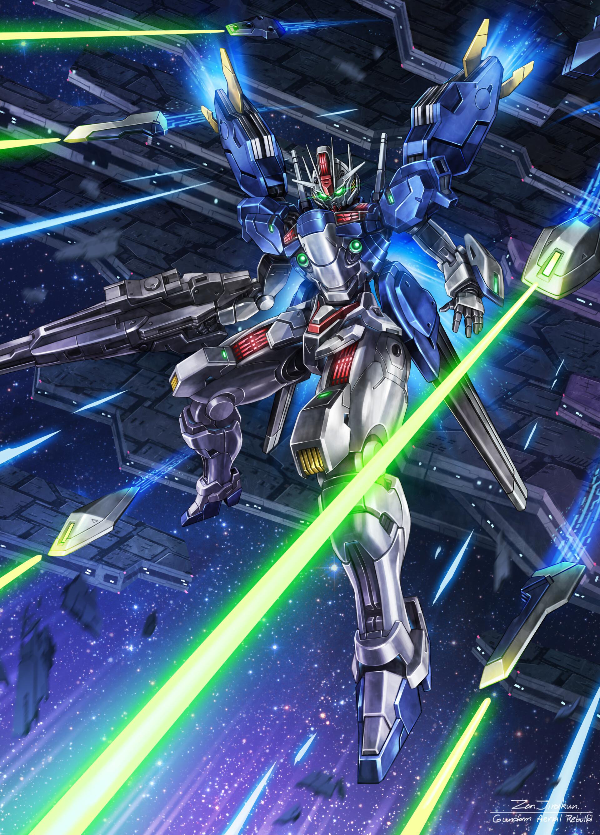 Gundam Aerial Wallpapers - Top Free Gundam Aerial Backgrounds ...