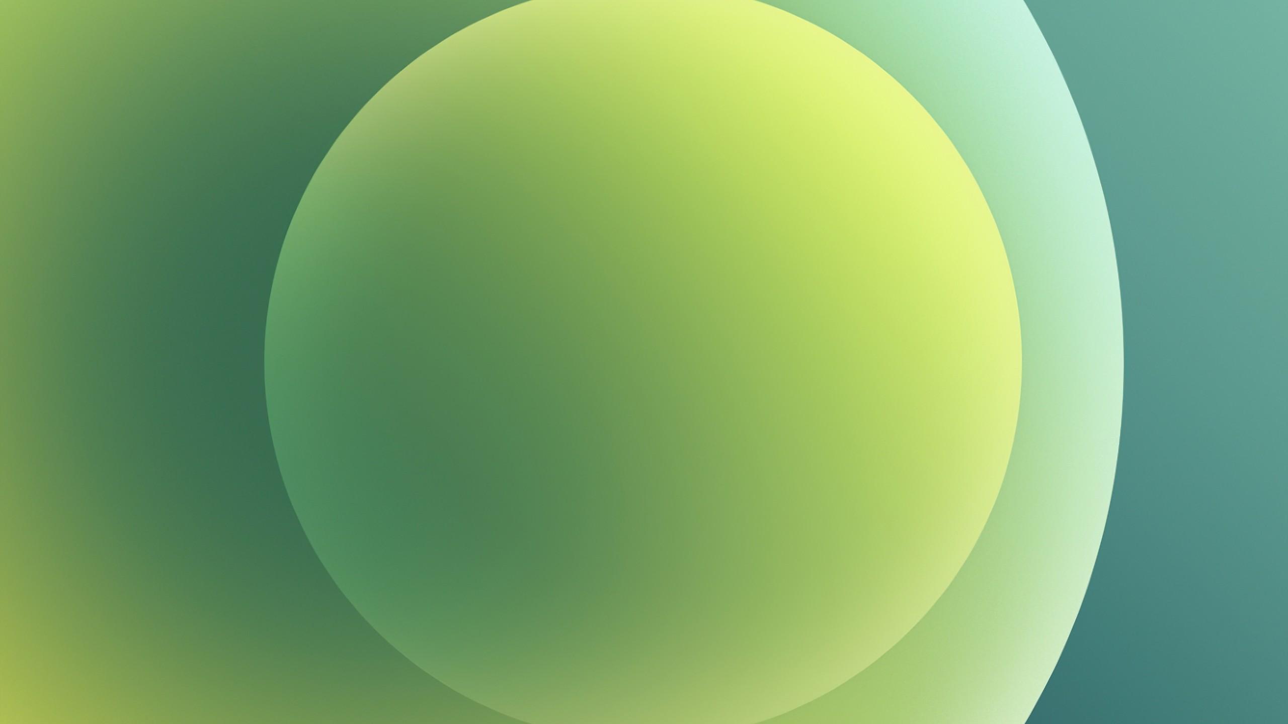 2560x1440 Wallpaper iPhone green, abstract, Apple October 2020 Event, 4K, OS