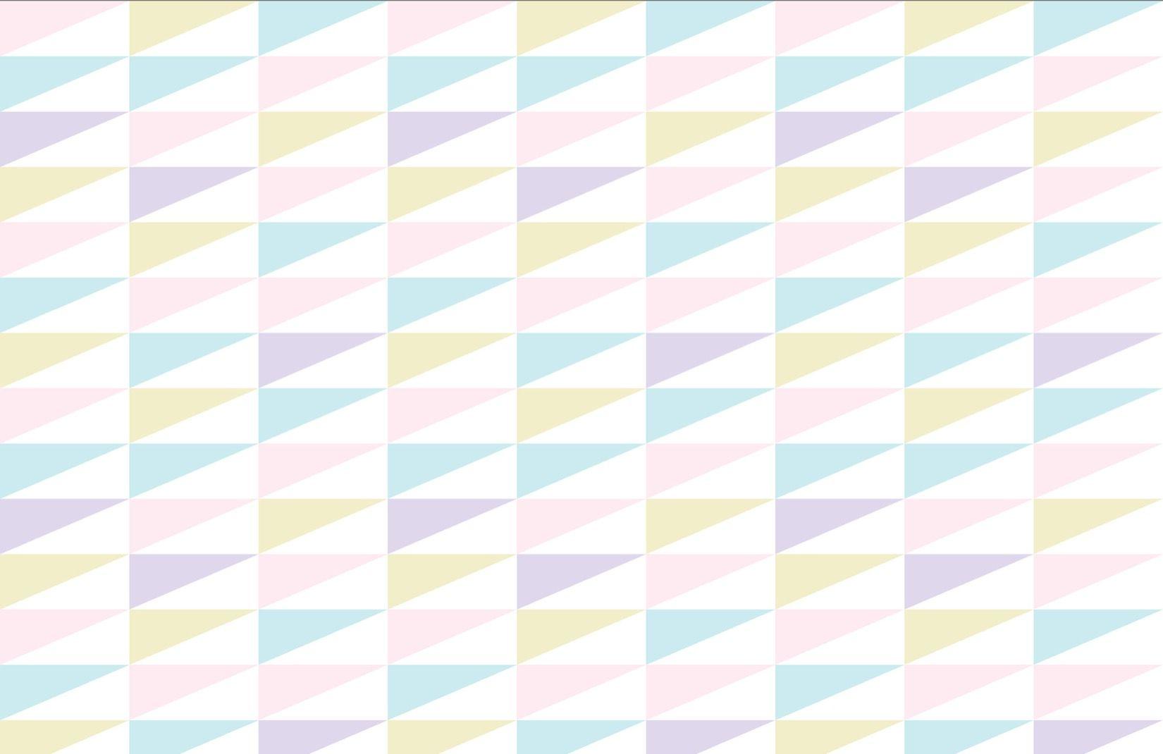 1650x1070 Pastel Pattern Geometric Triangle Wallpaper Mural
