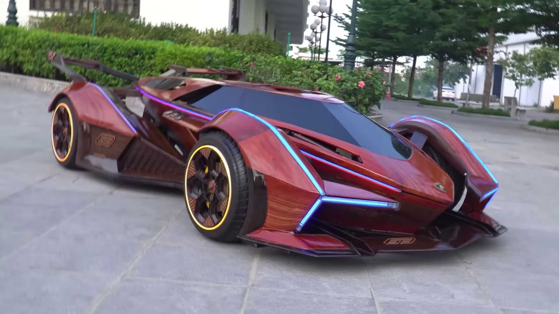 1920x1080 Drivable Lamborghini Vision GT Is Part Wood, Part Steel, All Awesome