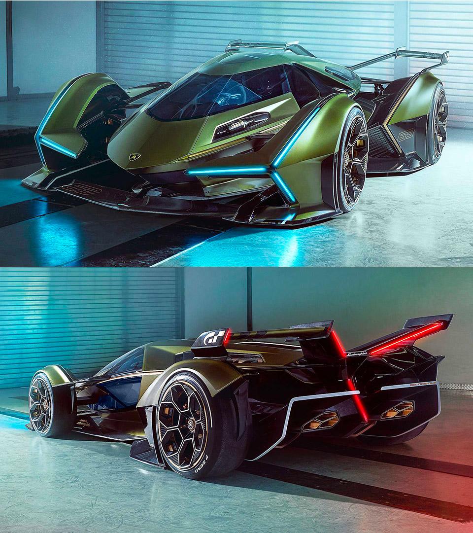 960x1081 Lamborghini V12 Vision Gran Turismo Is A Single Seat Hypercar