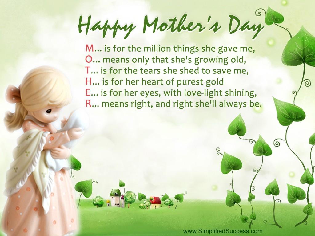 1024x768 Free download Happy Mothers day Wishes Messages Best Wishes Messages Latest [1024x768] for your Desktop, Mobile & Tablet. Explore Christian Mother's Day Wallpaper. Free Mothers Day Wallpaper, Happy Mothers