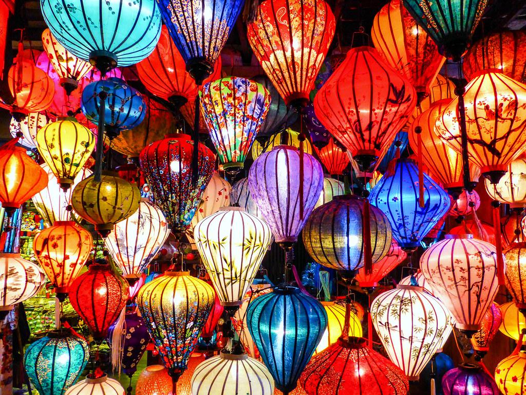 1024x768 Happy New year ! (Hoi An, Vietnam). Buy this photo on Getty