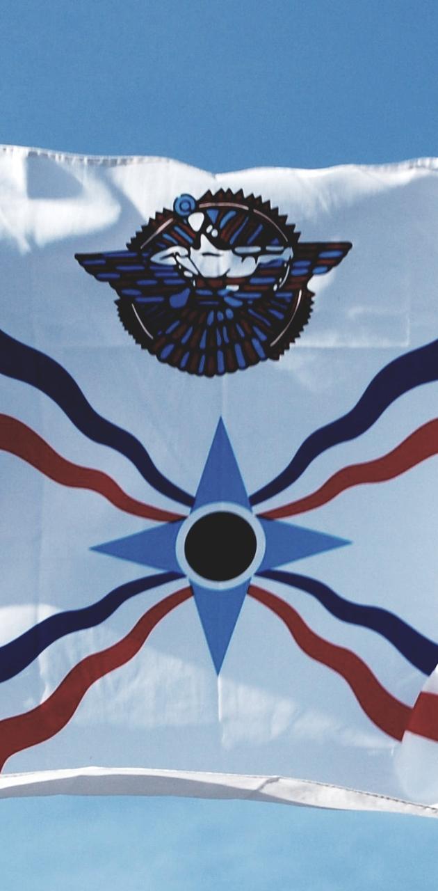 630x1280 Assyria flag DFormat wallpaper