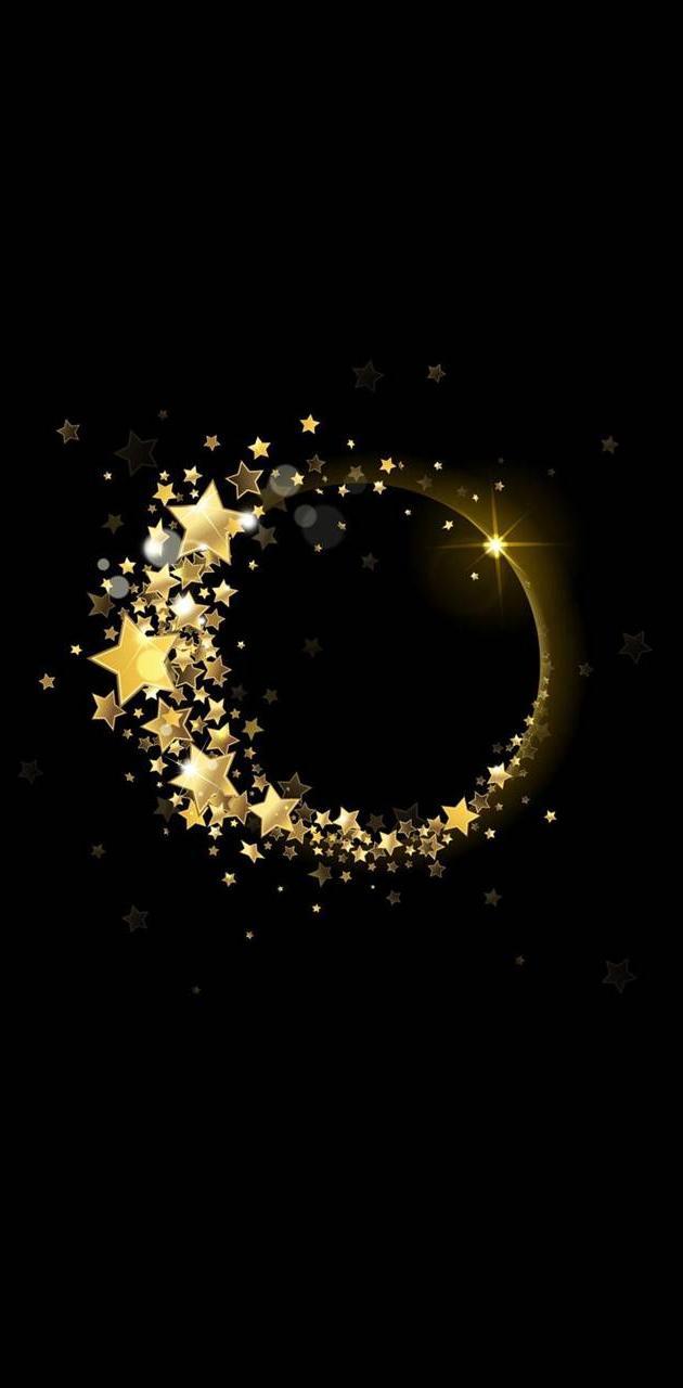 Gold Moon Wallpapers - Top Free Gold Moon Backgrounds - WallpaperAccess