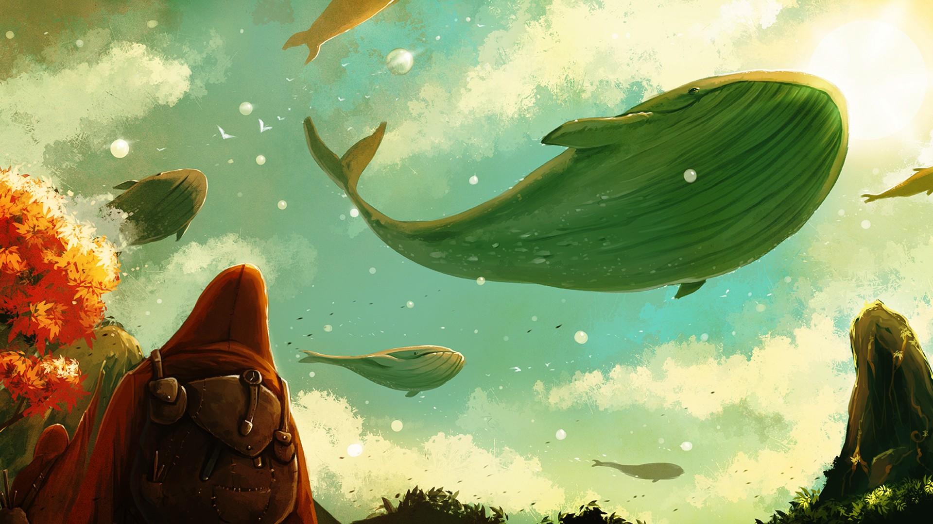 1920x1080 Flying Whales acordado wallpaper