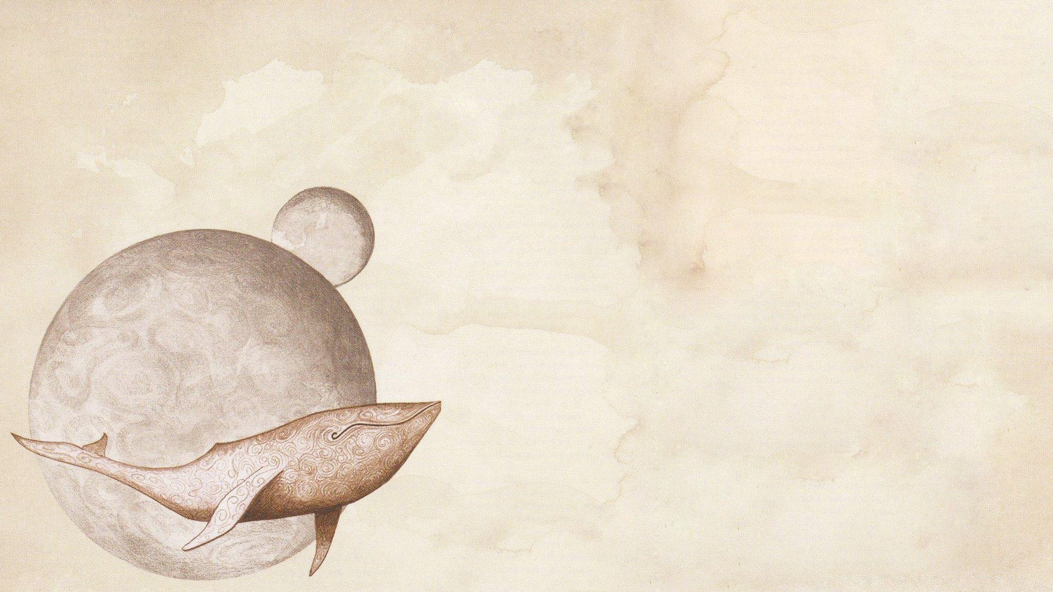 2060x1158 Gojira Flying Whales Wallpaper. Wallpaper, Nebula wallpaper, Gojira