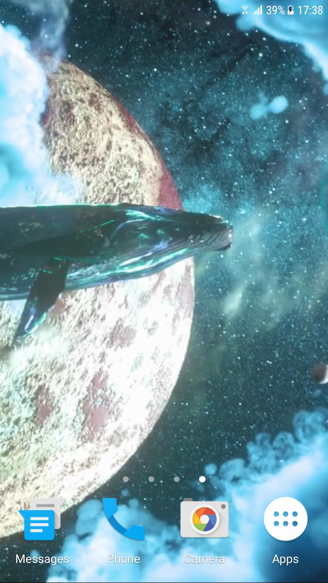 1080x1920 Flying Whales Video Live Wallpaper APK pour Android Télécharger