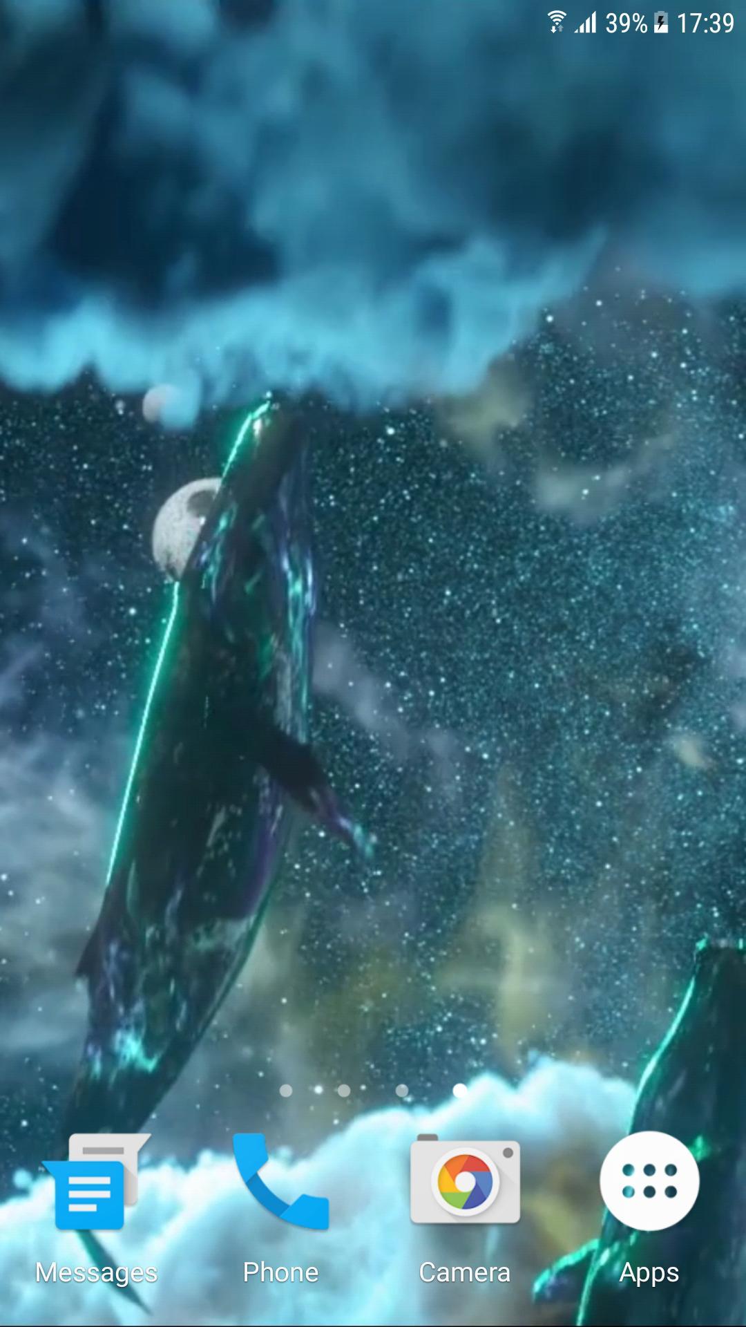 1080x1920 Flying Whales Video Live Wallpaper APK pour Android Télécharger
