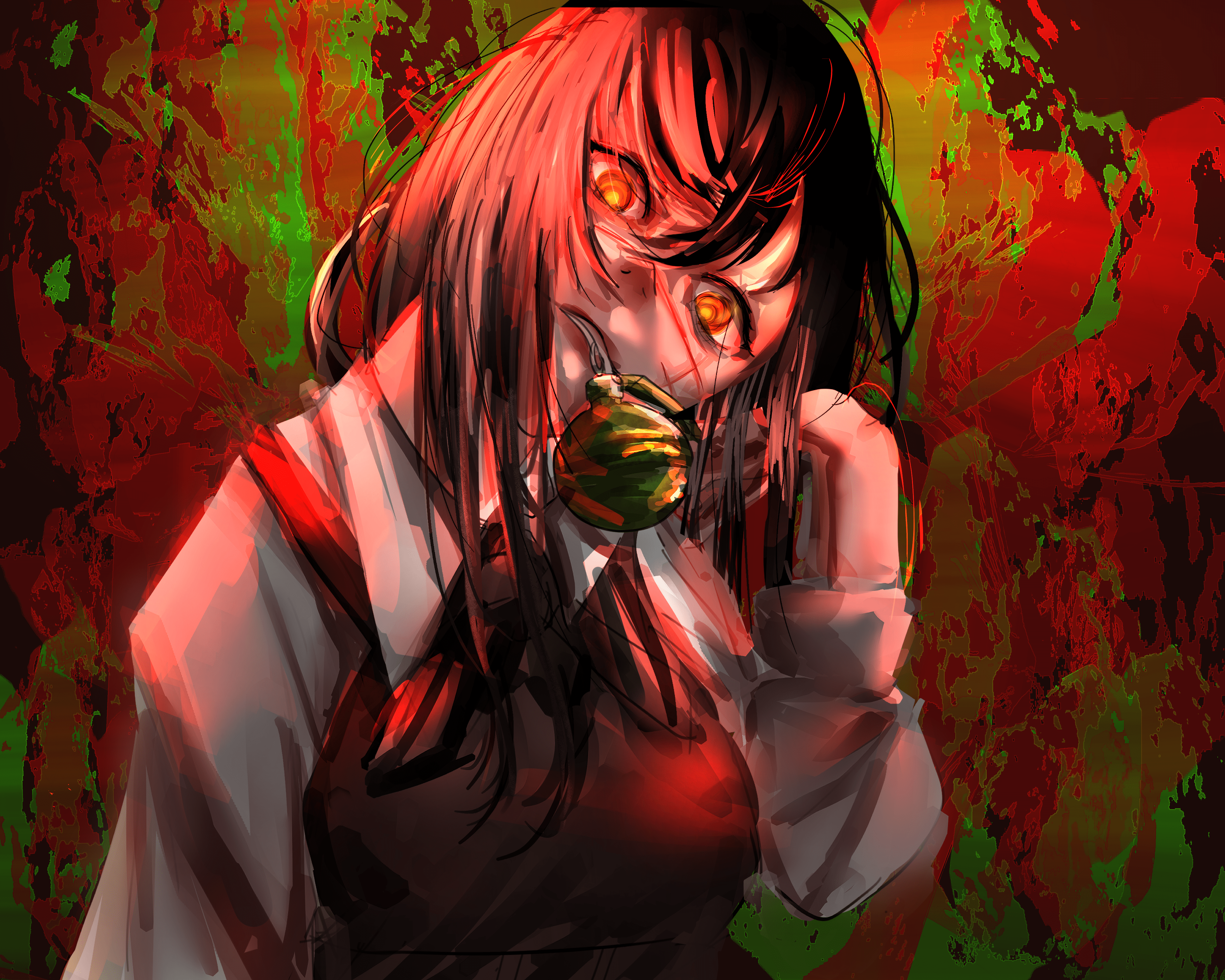 4000x3200 Anime Chainsaw Man 4k Ultra HD Wallpaper