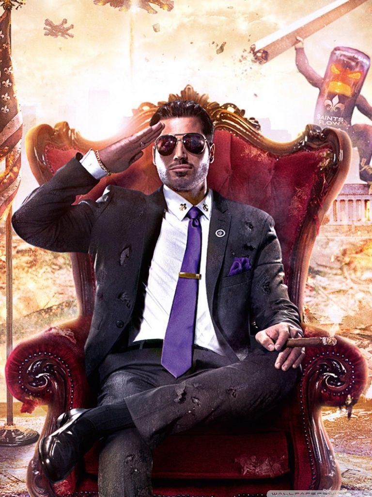 768x1024 Saints Row IV Wallpaper