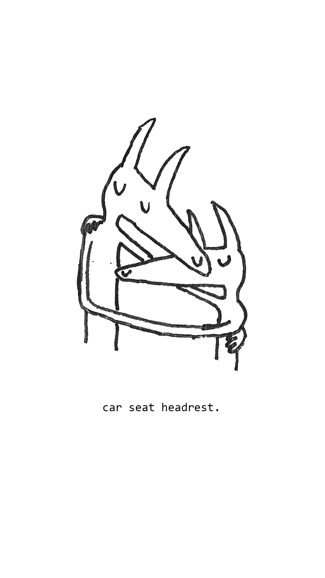 1080x1920 Car seat headrest twin fantasy wallpaper