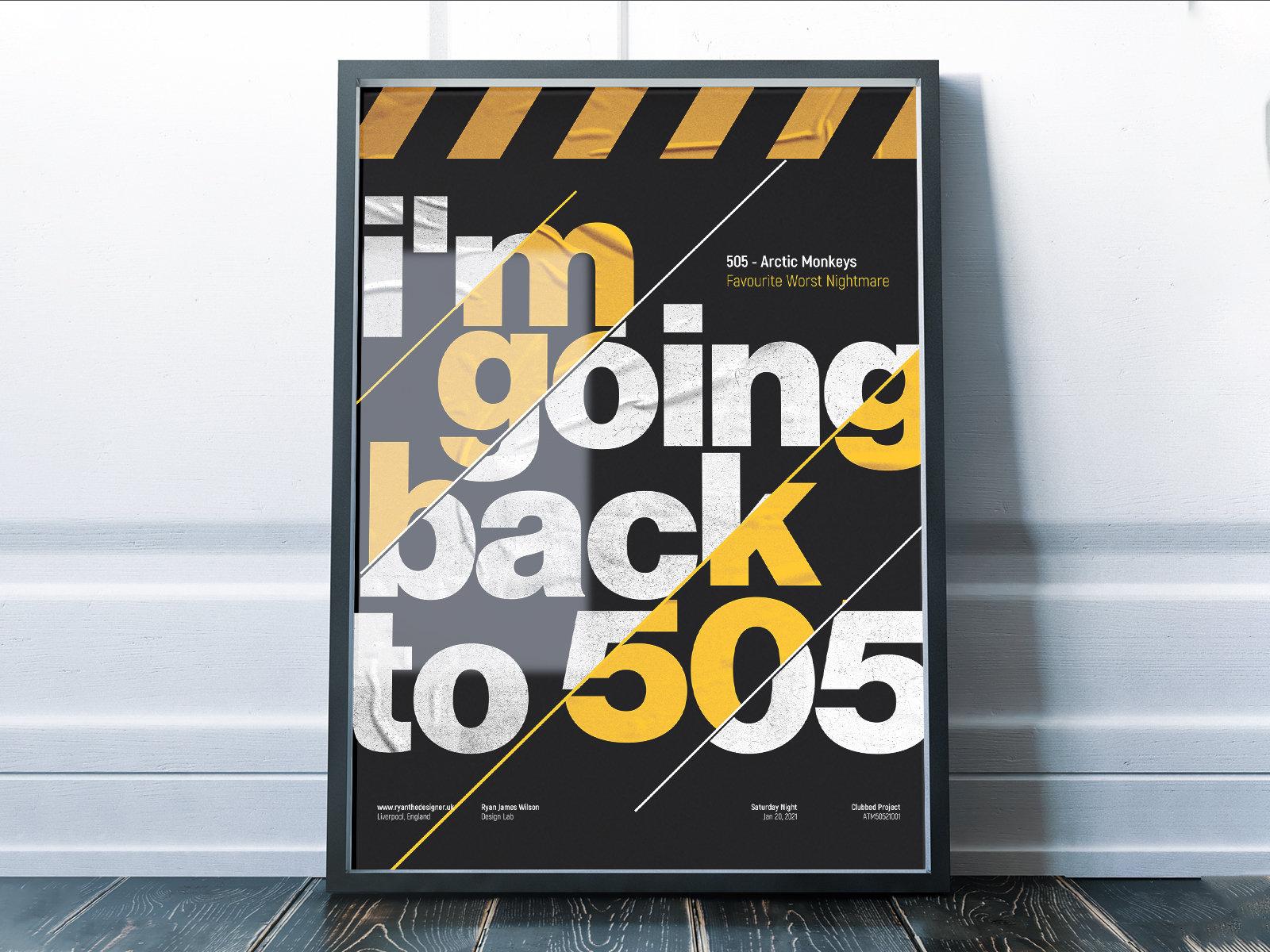 1600x1200 Arctic Monkeys Unframed Poster Art Print / Artwork / Favourite