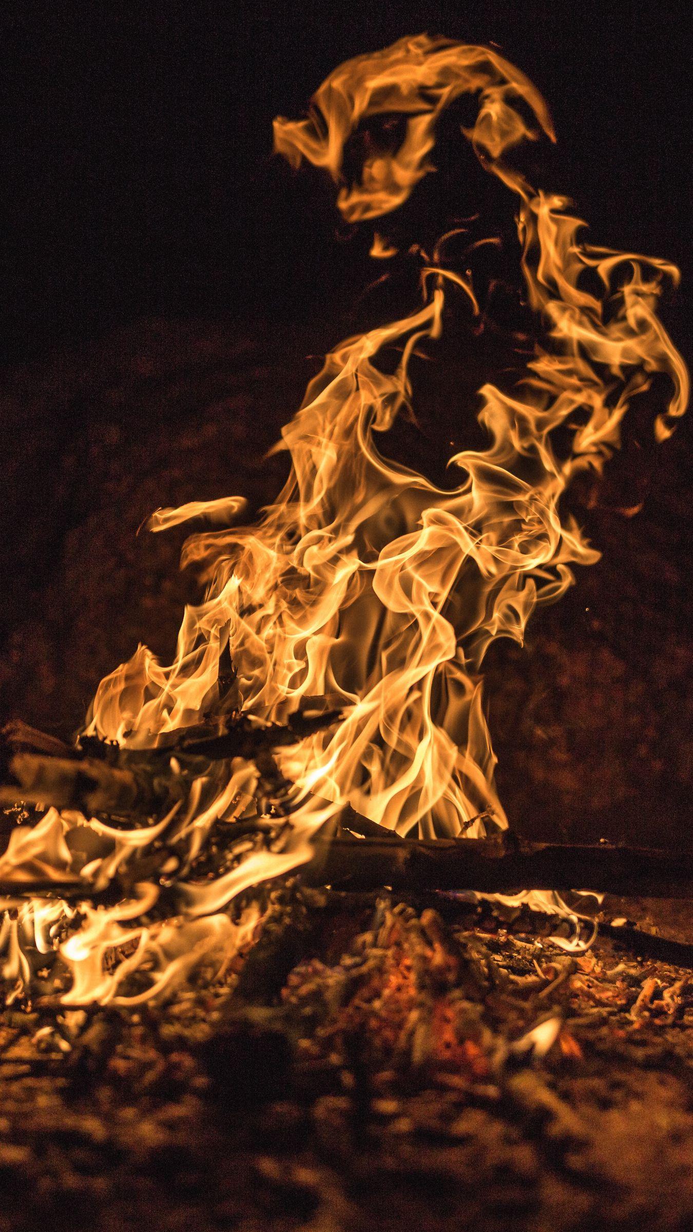 1350x2400 Download wallpaper 1350x2400 fire, flames, ash, firewood iphone 8+/7+/6s+/for parallax HD background
