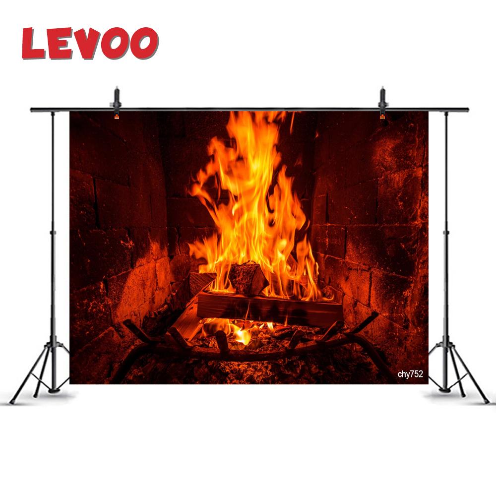 1000x1000 Levoo Fireplace Photography Backdrop Firewood Fire Wood Wallpaper Photo Background Photophone Photo Studio Shoot Props Vinyl