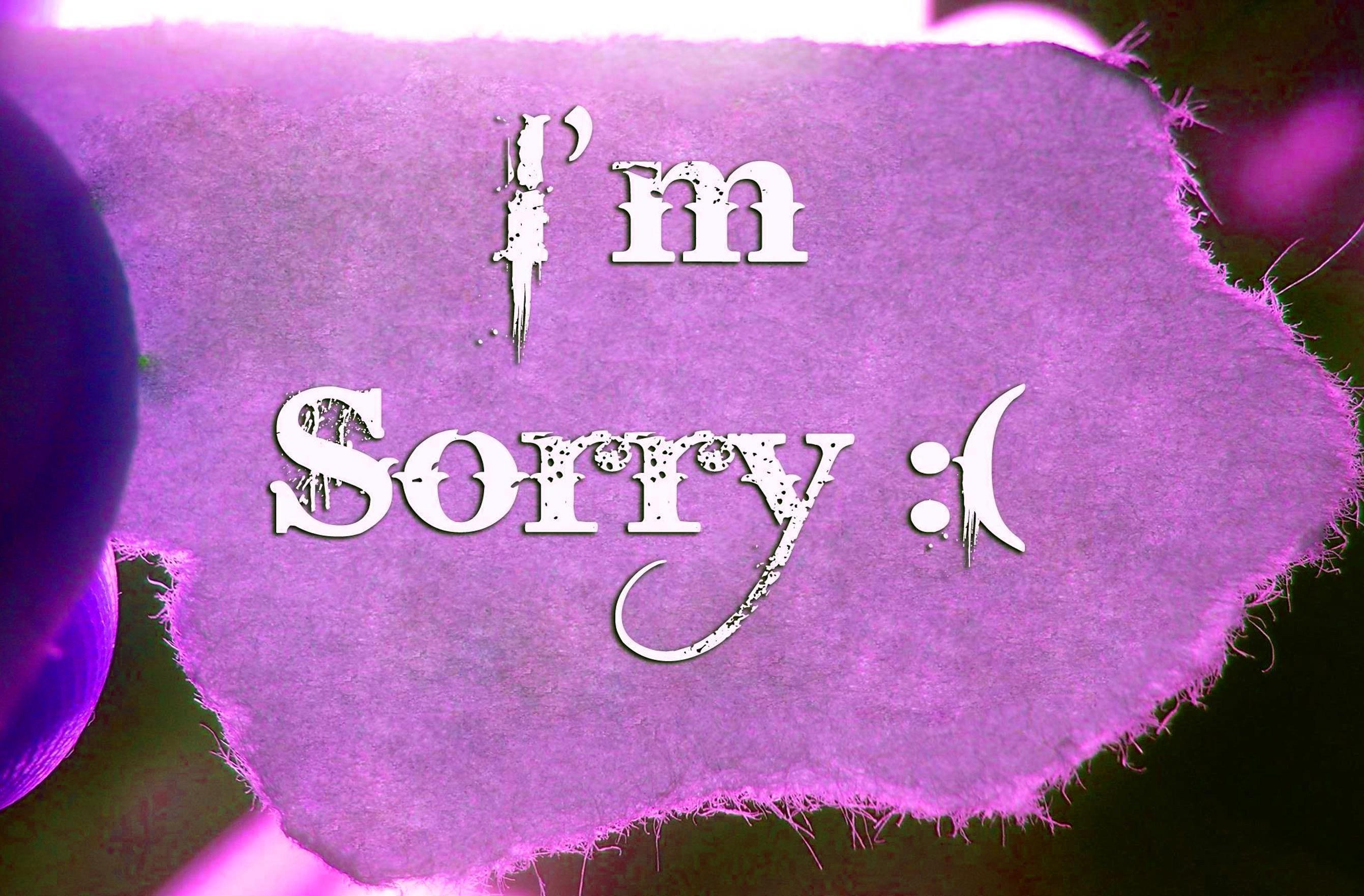 2682x1762 Sorry Wallpaper