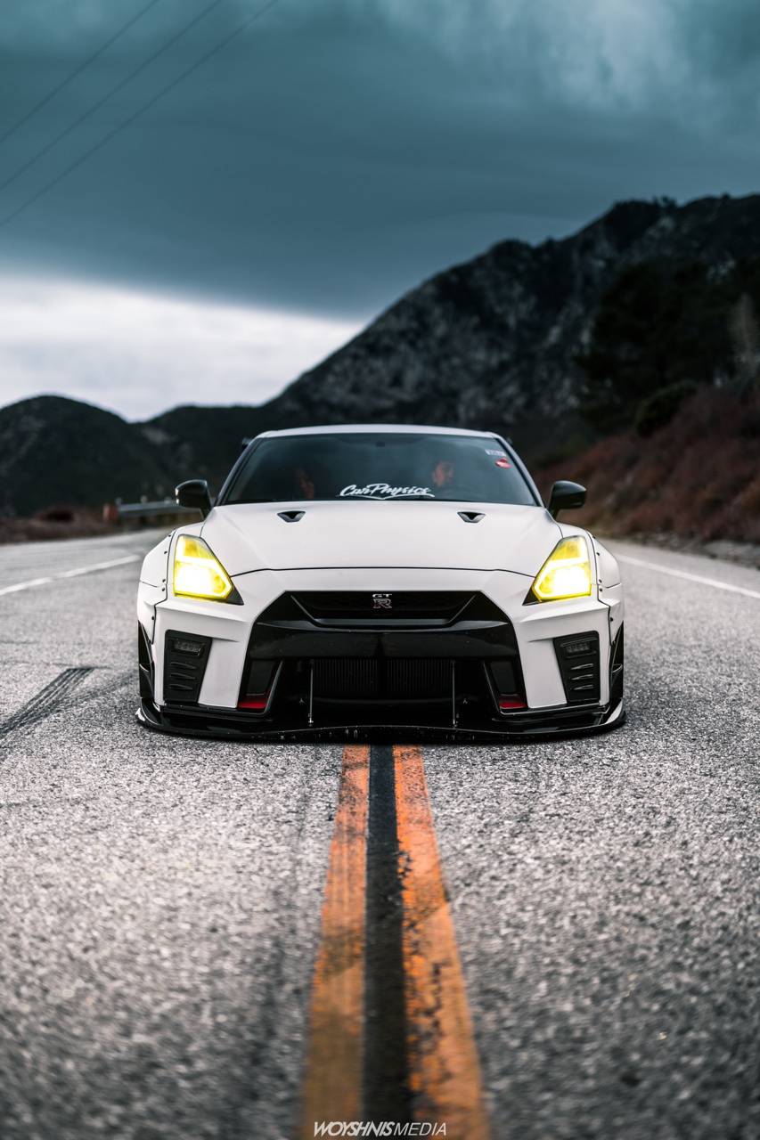 853x1280 Nissan GTR Android Wallpaper