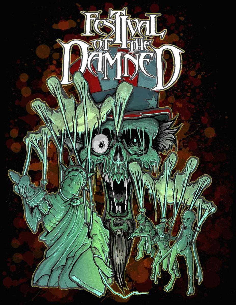 927x1200 Chained To Hell. Festival of the Damned