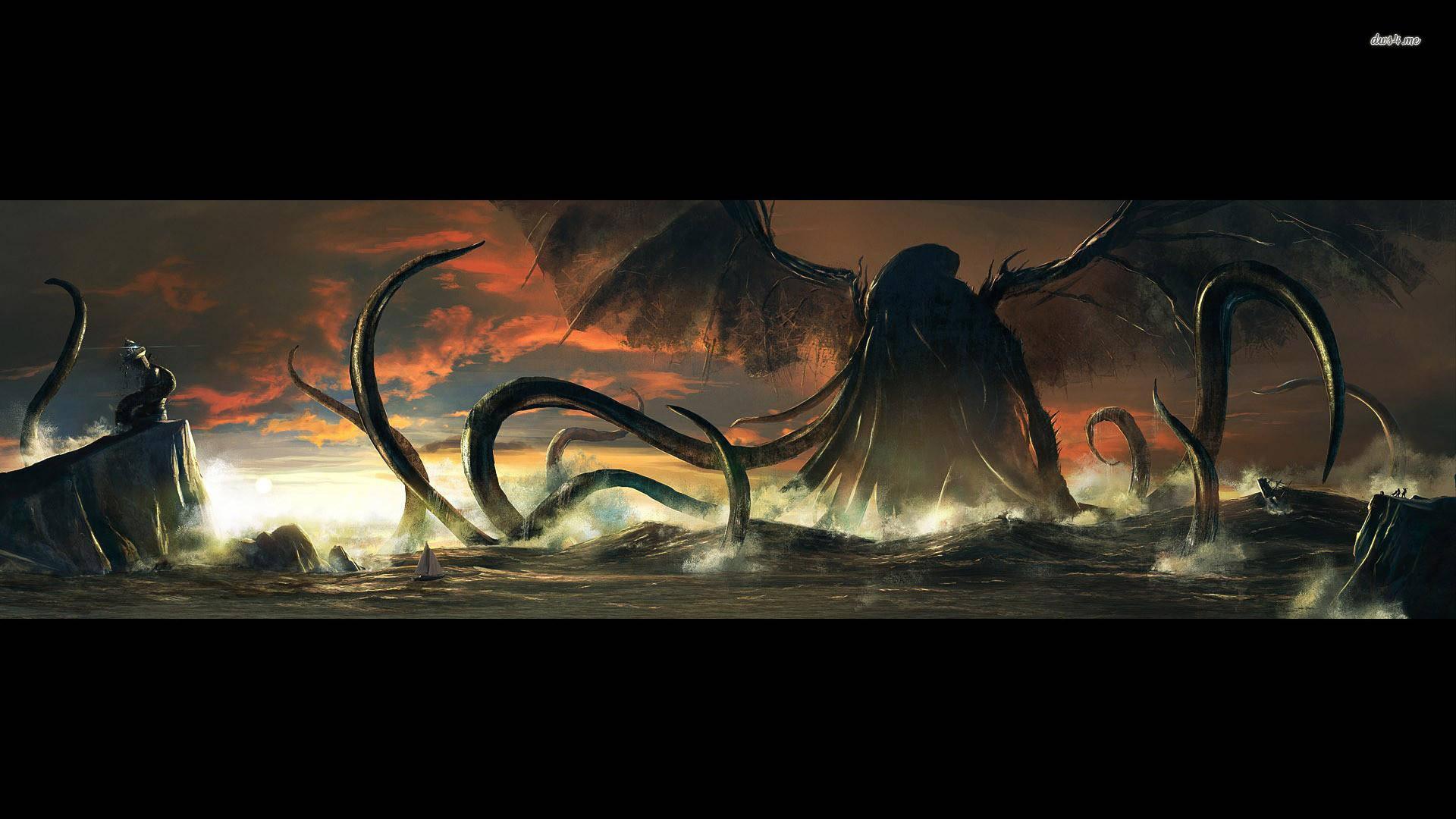 1920x1080 Cthulhu Wallpaper
