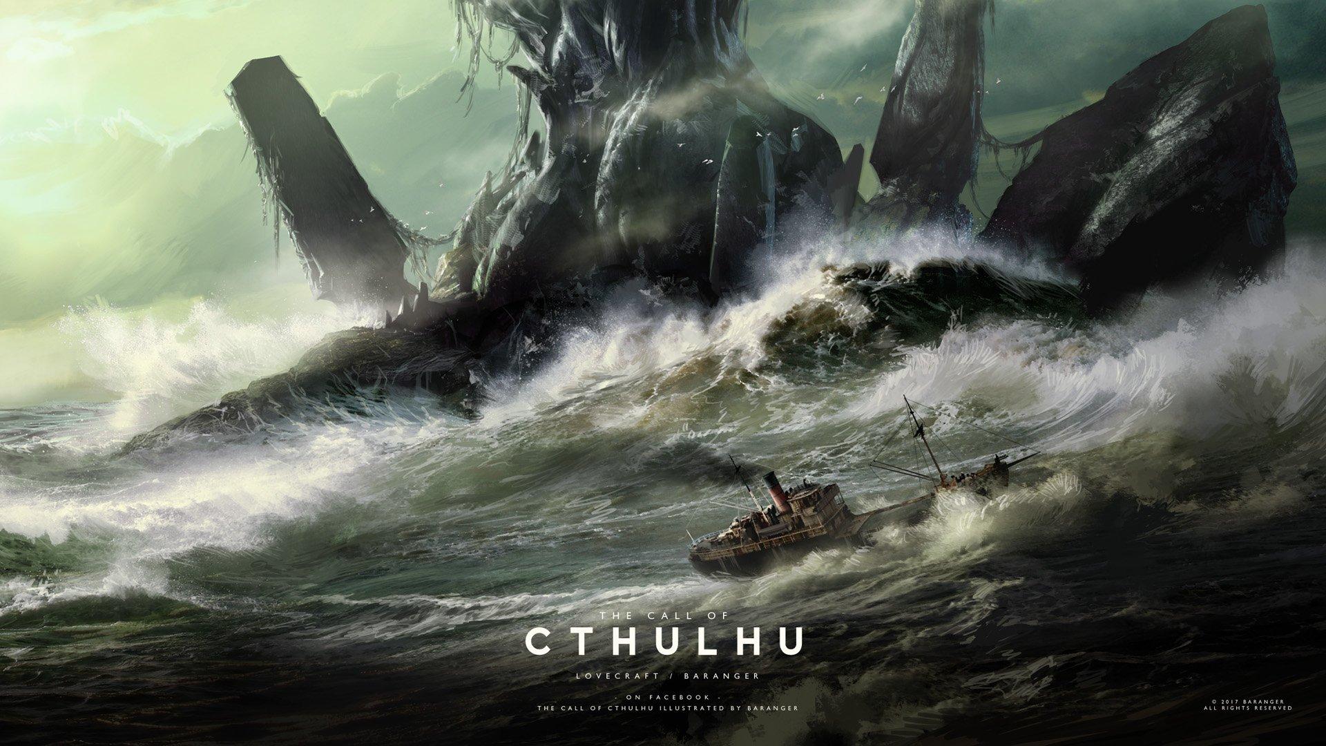 1920x1080 François Baranger wallpaper from my upcomming Call of Cthulhu illustrated book !