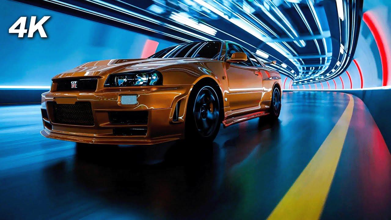 1280x720 4K Nissan Skyline GT R R34 UHD Live Wallpaper / #WallpaperEngine