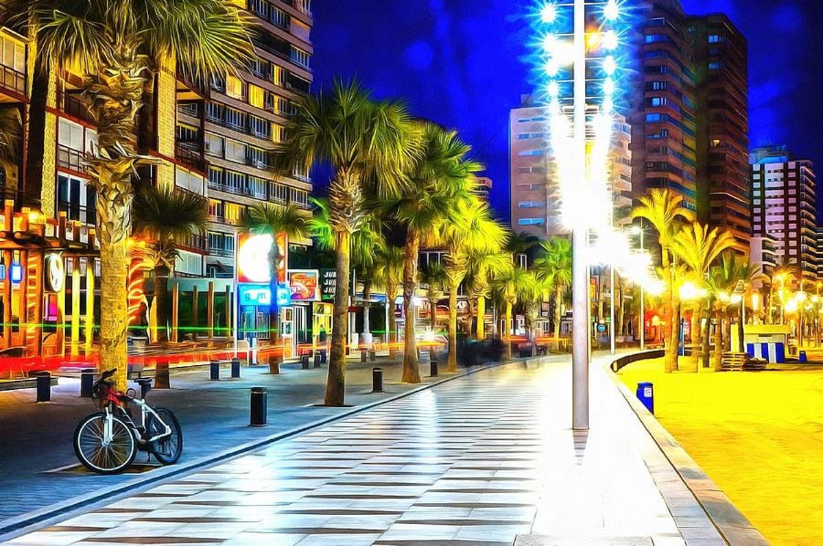 1200x797 Popular Benidorm tourist beach walkway on Spain's Costa Blanca to get major lighting makeover Press News Spain
