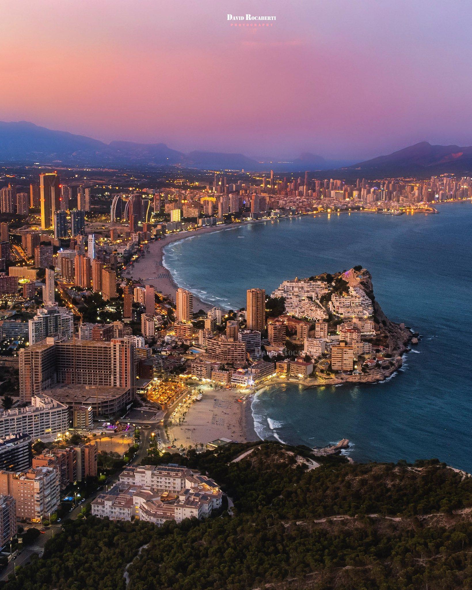 1640x2048 David Rocaberti's eye view In frame: Finestrat, Benidorm and Calpe, Spain