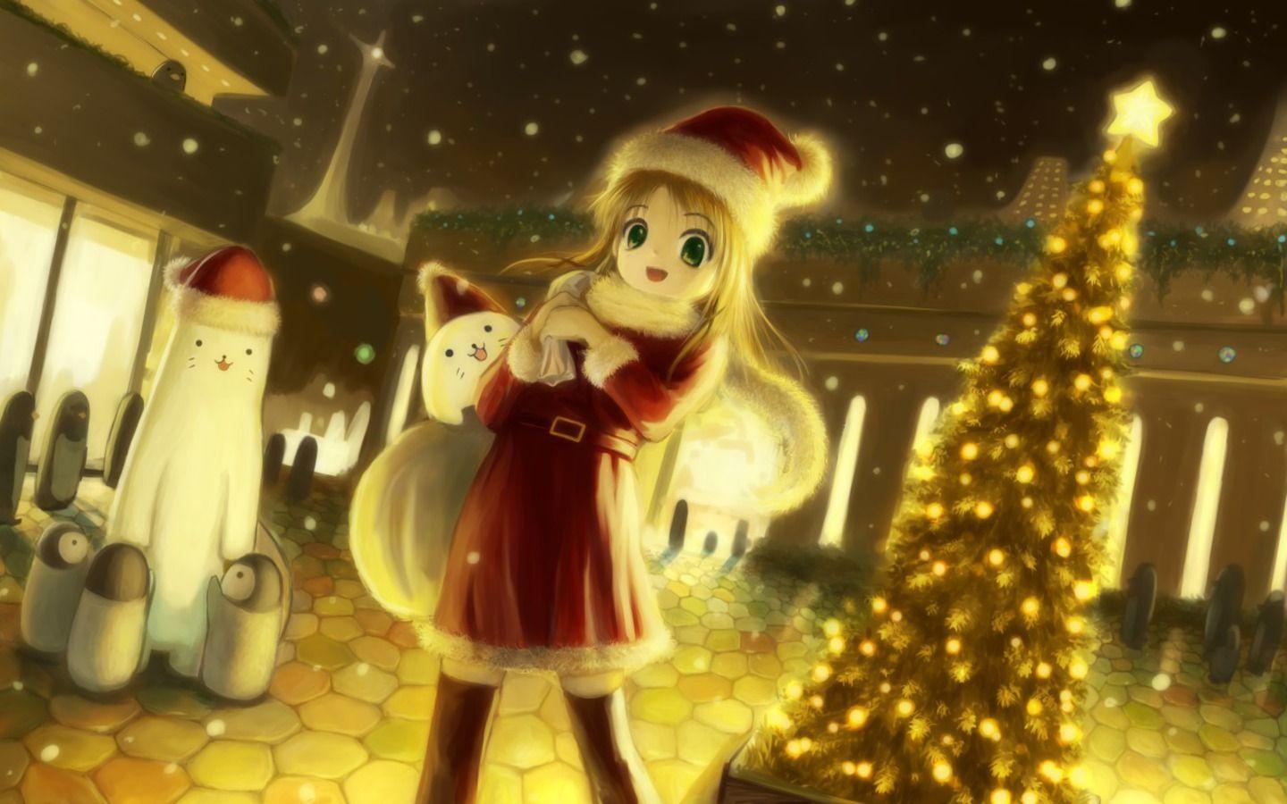 1440x900 Anime Christmas Wallpaper HD WAR WALLPAPERS