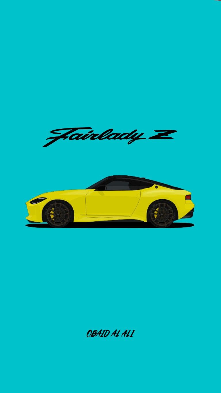 768x1365 Nissan Fairlady Z / 400z IPhone Wallpaper by Obaid Al Ali. iPhone wallpaper, Nissan, Toy car