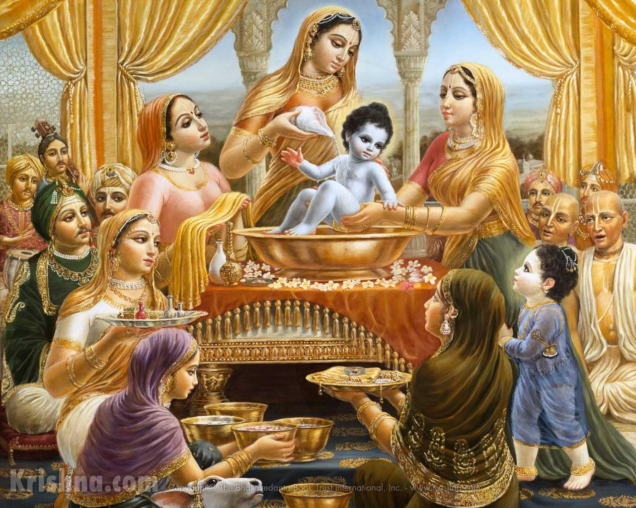 1280x1024 Mother Yashoda bathes Krishna Wallpaper, Hindu God Picture, Free HD Hindu God Image Download, Indian God Photo, Goddesses, Gurdwara, Temples in India, Historical Places, Tourist Attraction Places