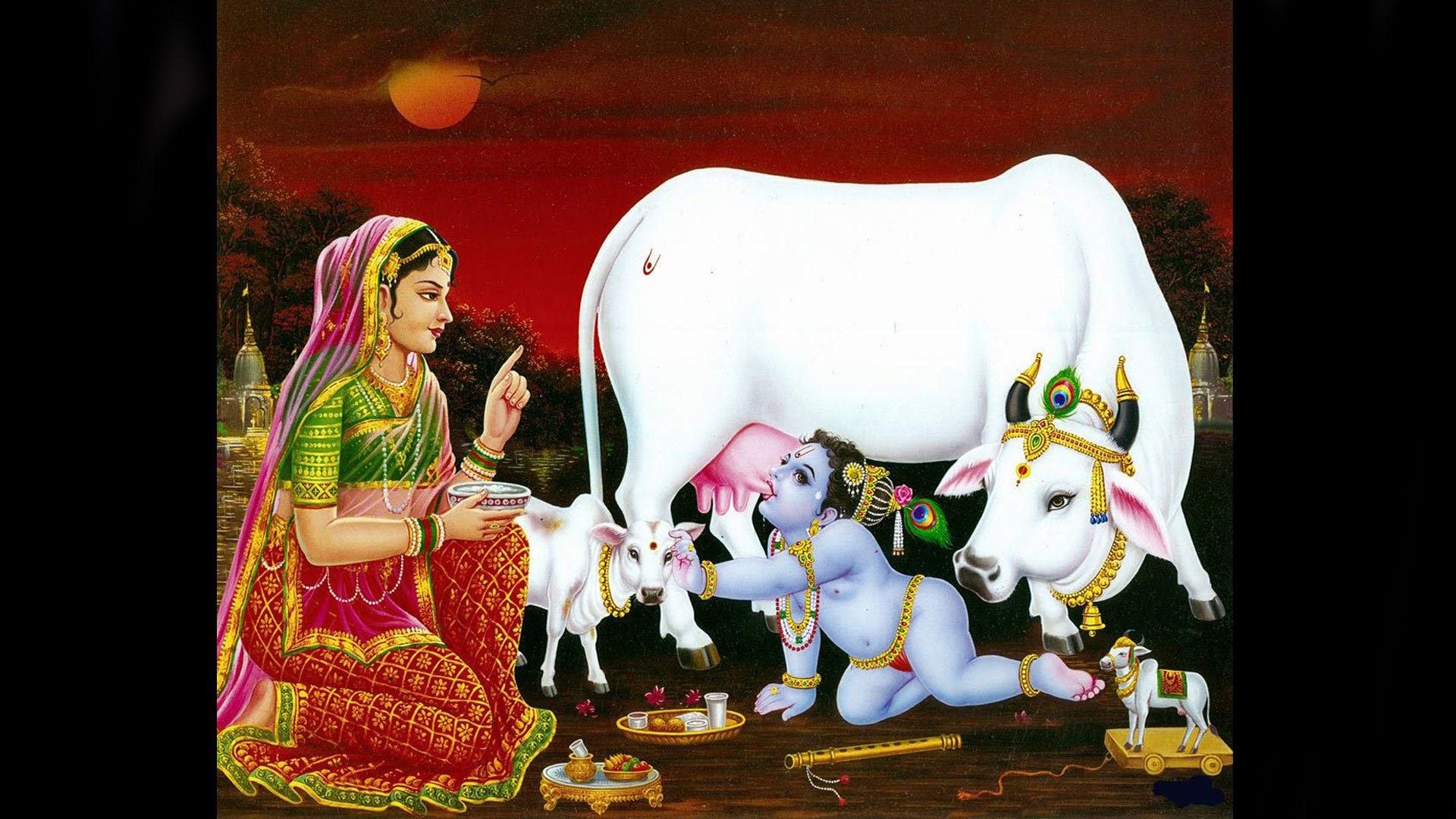 1920x1080 Yashoda Krishna HD Wallpaper HD Wallpaper