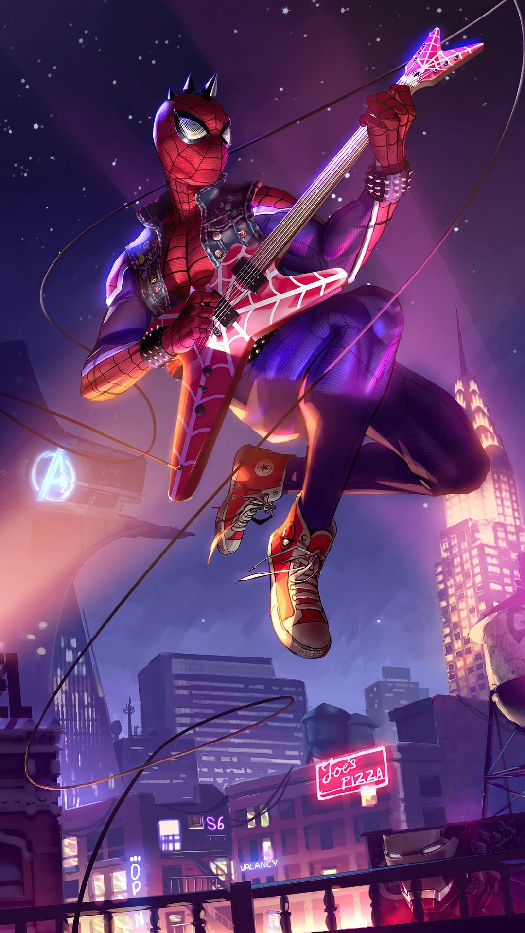 1080x1920 Spider Punk 1080P, 2k, 4k HD wallpaper, background free download