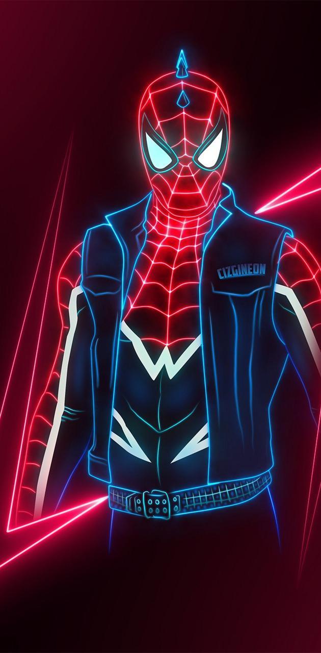 630x1280 Spider punk wallpaper