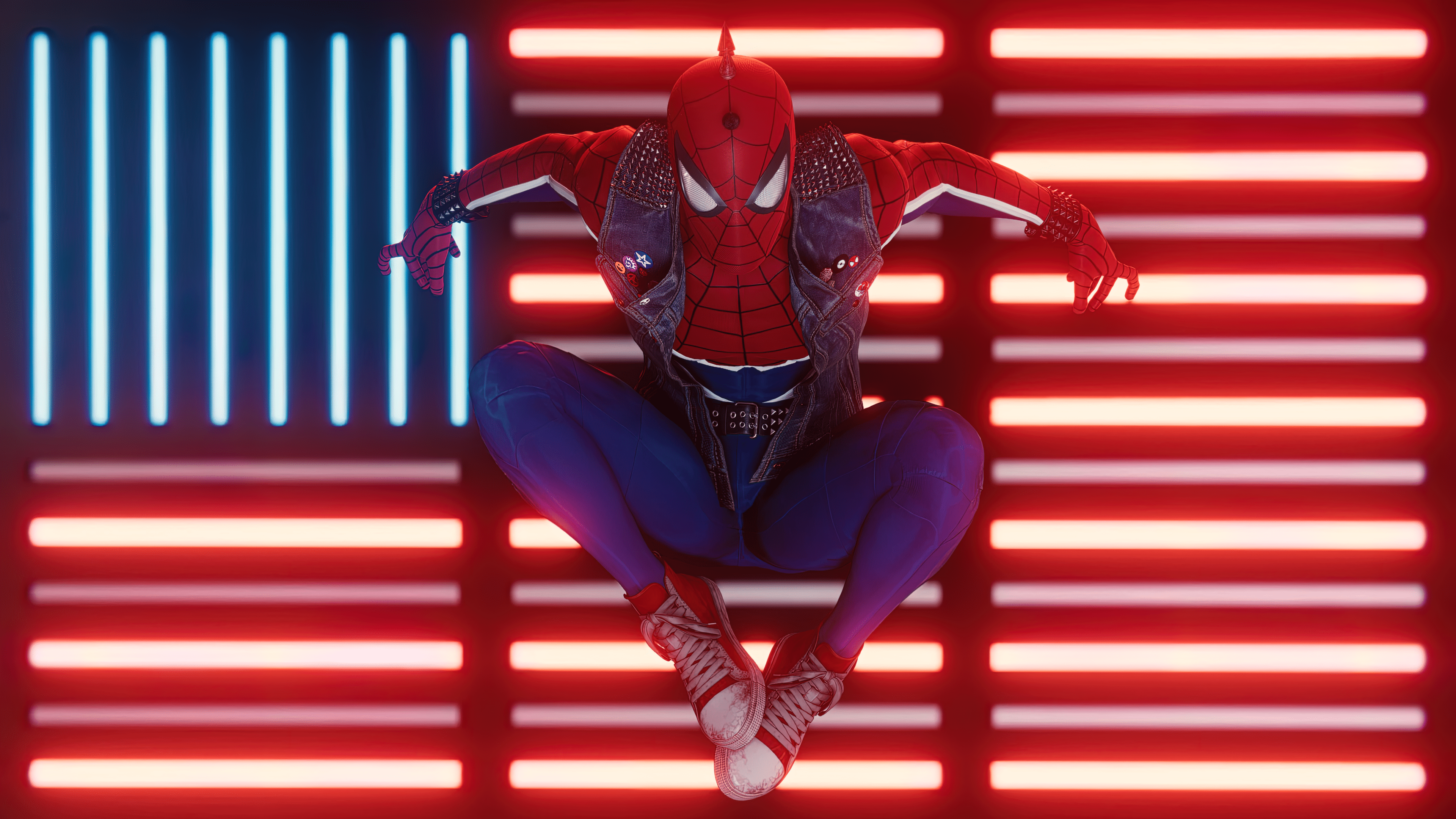 3840x2160 4K Spider Punk Wallpaper