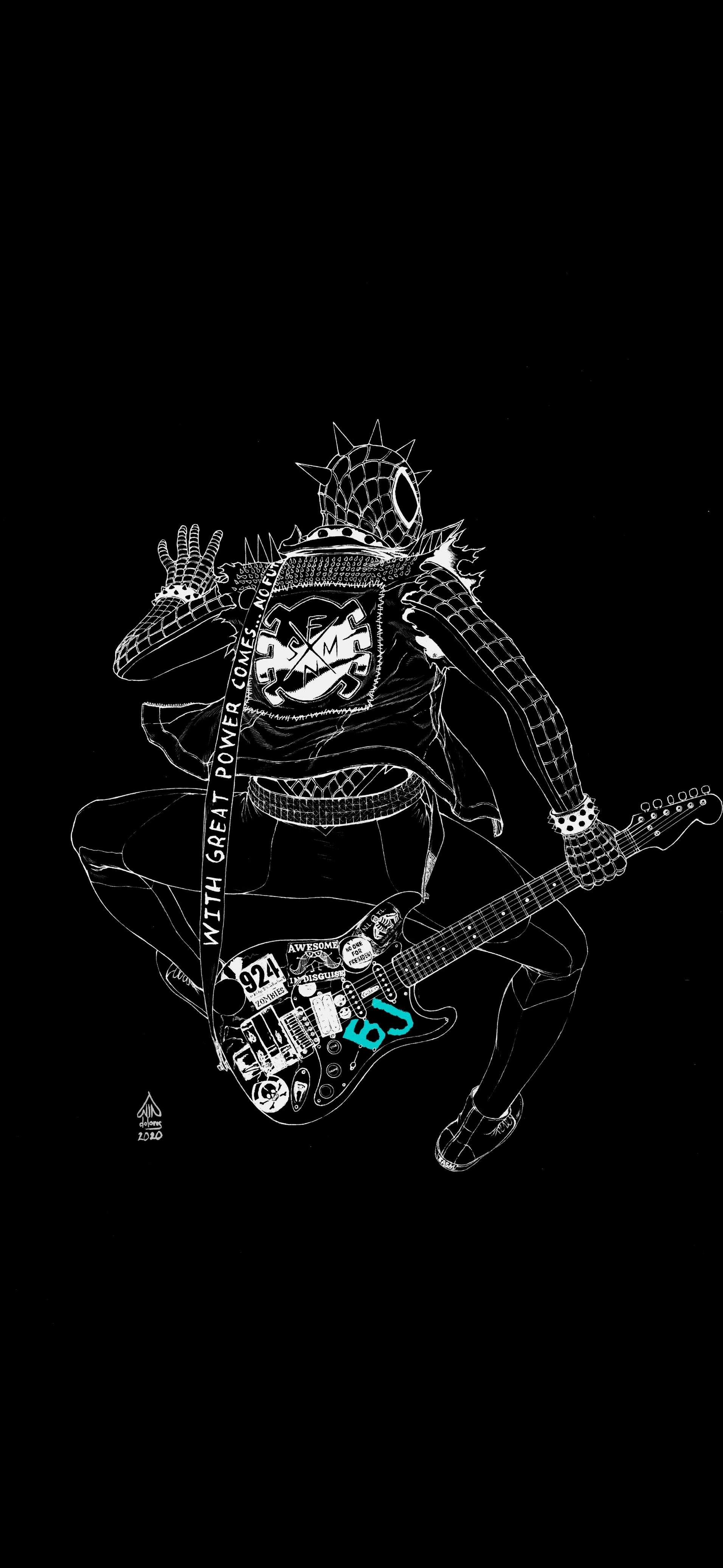 1912x4145 Spider Man, Spider Punk Wallpaper (by Win Dolores) [1912x4145]