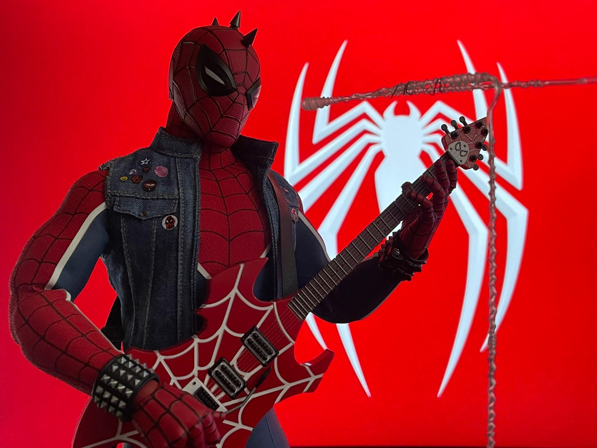 2048x1536 Videogames' Stuff And Things: Hot Toys' Spider Punk Sixth Scale Figure