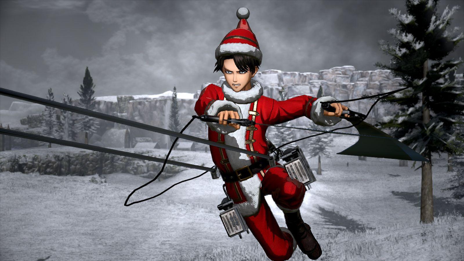Attack On Titan Christmas Wallpapers - Top Free Attack On Titan Christmas  Backgrounds - WallpaperAccess