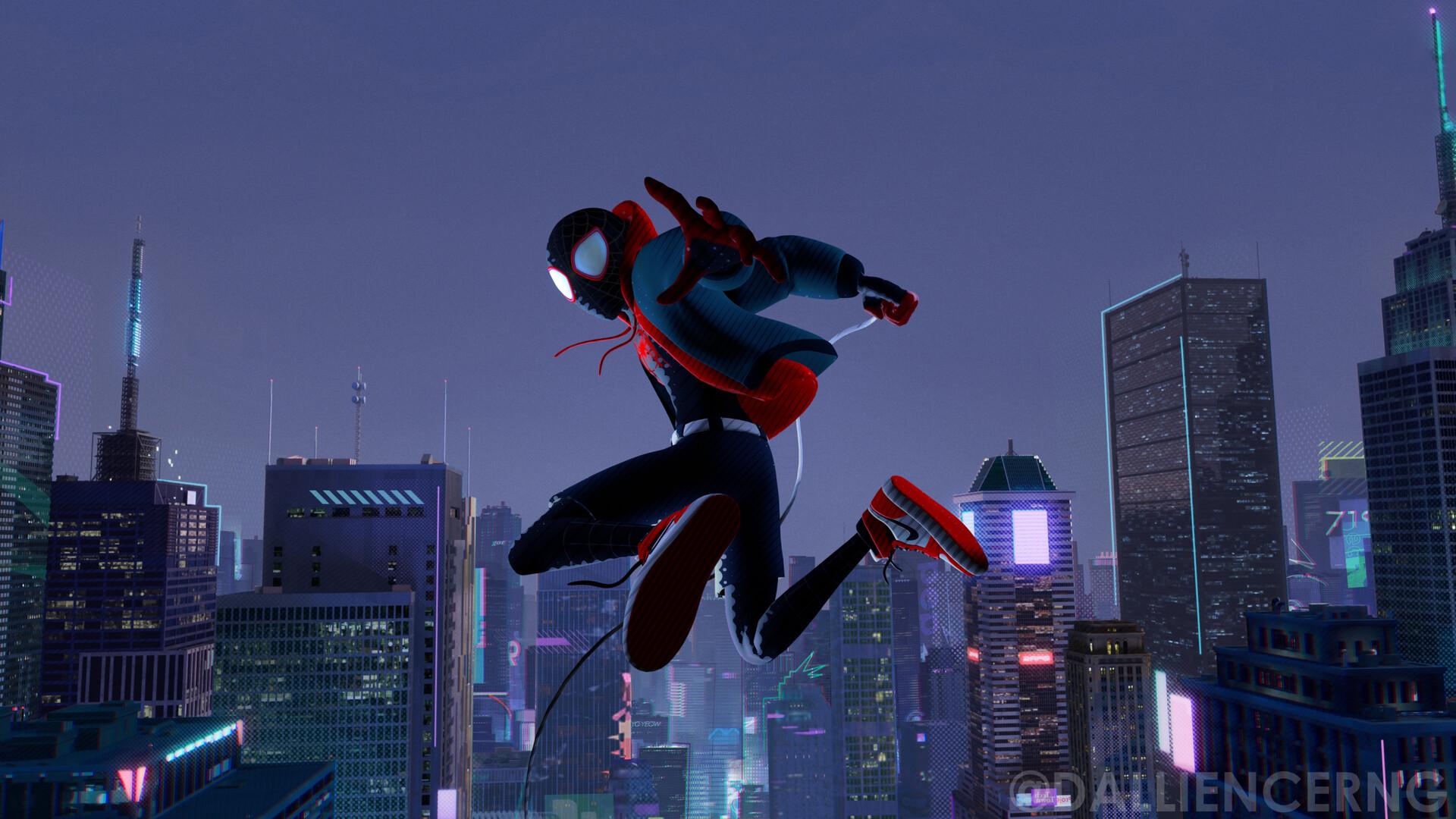 Man into. Майлз Моралес 3д. Spider man into the Spider-Verse. Человек-паук (Майлз Моралес). Leap of Faith Miles morales.